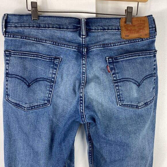 Levi's 514 Jeans Classic Straight Fit Size 32 X 30 - Picture 6 of 9